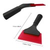 FOSHIO Small Squeegee with 5 Inch Rubber Blade Mini Wiper