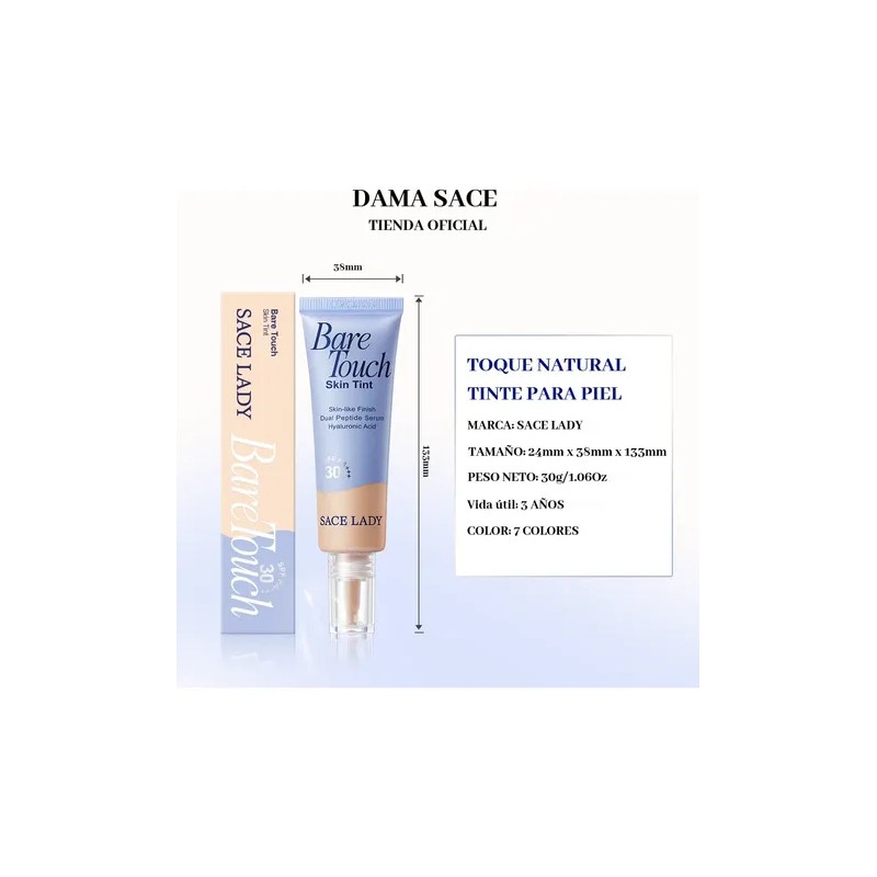 Sace Lady Base Maquillaje Fijador Matte Poreless 30ml Spf 30