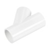 PATIKIL 25mm PVC Pipe Fittings, 3 Pack 3 Way 45