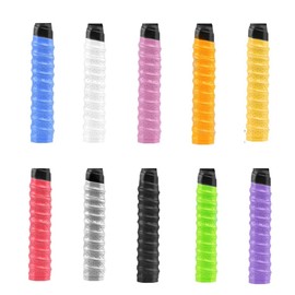 10 Pcs 10 Colors Grip Tape for Tennis Racquet Tennis Racket Grip Tape for Grip Anti-Slip Tennis Badminton