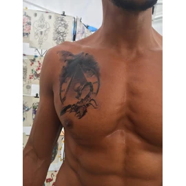4 Sheets of Scorpion Tattoos Men's Tattoos Arm Tattoos Fake Tattoos Scorpion 4