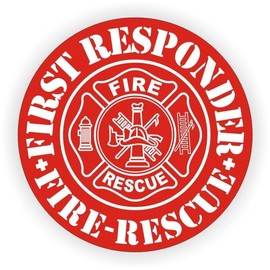 Stickers Decals Decorative First Responder Hard Hat Decal Helmet Sticker Firefighter Rescue Ambulance