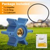 RUHUALIFE Upgraded Impeller & O-Ring Kit Compatible with Milwaukee M18