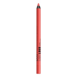 NYX PROFESSIONAL MAKEUP Line Loud Lip Liner, Longwear and Pigmented Lip Pencil with Jojoba Oil & Vitamin E - Stay Stuntin' (Midtone Bright Orange)