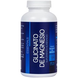 NLS Essentials  GLICINATO DE MAGNESIO  120 cápsulas  Alta Absorción  Cápsulas vegetales con Ingredientes Naturales