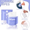 300 Pieces Bulk Feminine Wipes Individually Wrapped,Purple