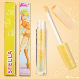 ColourPop Winx Club Ultra Glossy Lip Gloss - Hydrating, Sheer Orange Lip Gloss for Juicy, Fuller-Looking Lips - Formulated with Jojoba Oil to Moisturize & Nourish - Stella (0.11 oz)