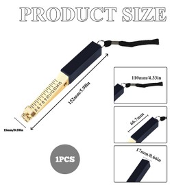 Door Gap Measuring Tool – 1-15mm Fire Door Gap Gauge, Accurate Door Clearance Measurement, Durable and Easy to Use