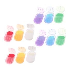 BESPORTBLE Soap Sheets for Travel Portable Paper Soap for Camping Hiking and Toiletries
