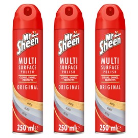 Mr Sheen Mr Sheen Multi-Surface Polish Original 250ml Pack of x 3 - packaging may vary