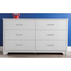 South Shore Furniture Fusion Dresser, Pure White