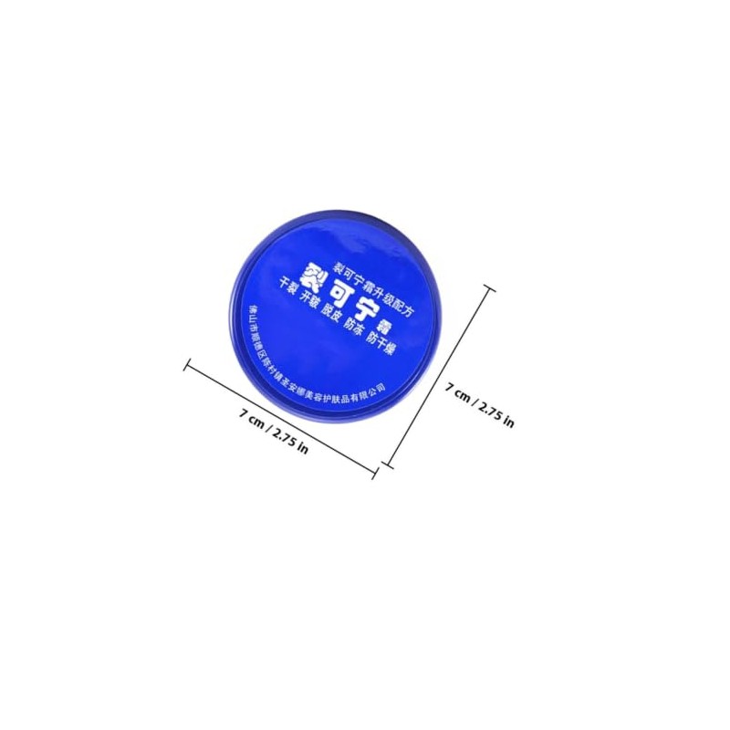 Tofficu Crema para Manos Secas 85g, Hidratante y Nutritiva, Azul
