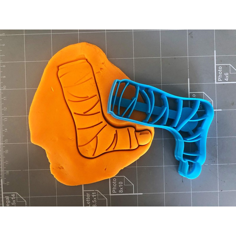 Leg Cast Cookie Cutter