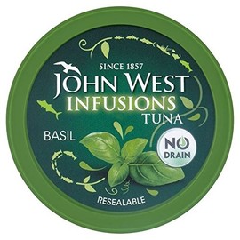 John West Tuna Infusions with Basil 80g - Pack of 2