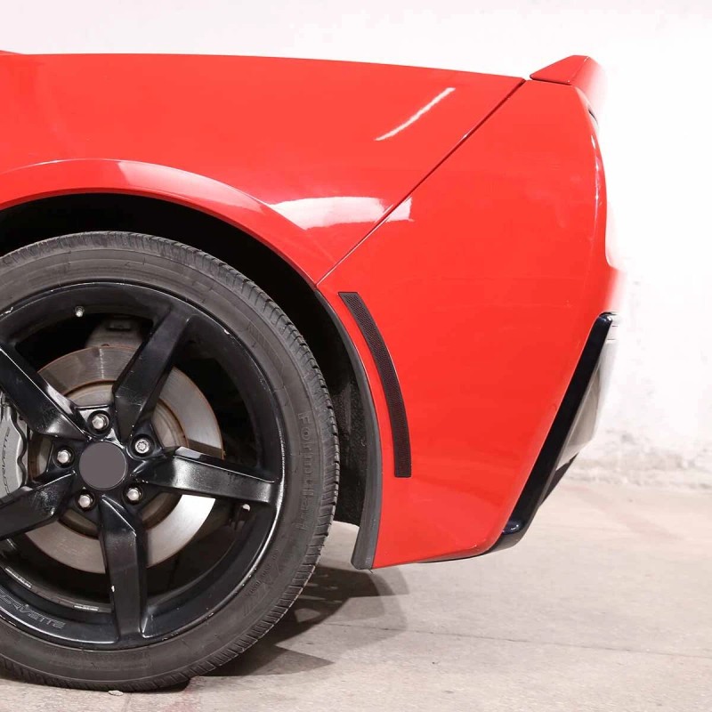 klend-cartrim Four Wheel Eyebrow Reflective Light Trim Patch For Chevralet