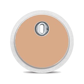 FreeStyle Libre 3 Sensor Stickers, Set of 10, Beige Stickers for Sensors Diasticker®