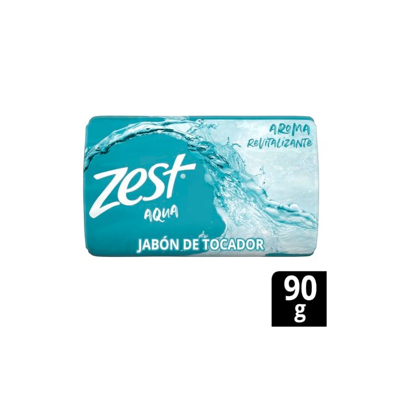 Zest Jabón Aqua, 96 x 90g (la imagen puede variar)