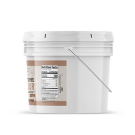 Unpretentious Baker White Rye Flour, Non-GMO, Bread, Biscuits & Baked Goods (1 Gallon)