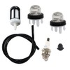 HURI Primer Bulb Fuel Line for Stihl SR430 SR450 Backpack