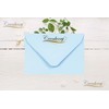 C6 Blue Envelopes x 25 Pack. 100gsm Weight. Coloured Pastel