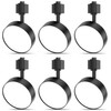 TuyuBEE Diffuse J Type Track Lighting Heads LED Track Light