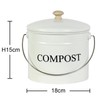 Generic Compost Bin Countertop Composter Odorless Indoor Container Innovative for