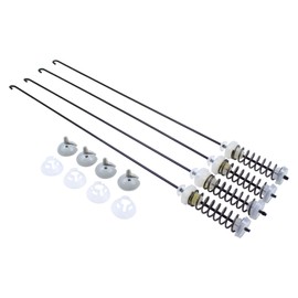 ApplianPar W10780044 Washer Suspension Rod Kit for Whirlpool WTW5800BW0 WTW5810BW0 Maytag Kenmore Amana Washing Machine W11131256 W11025360 W10748954 W10555290 W10555289 W10645657