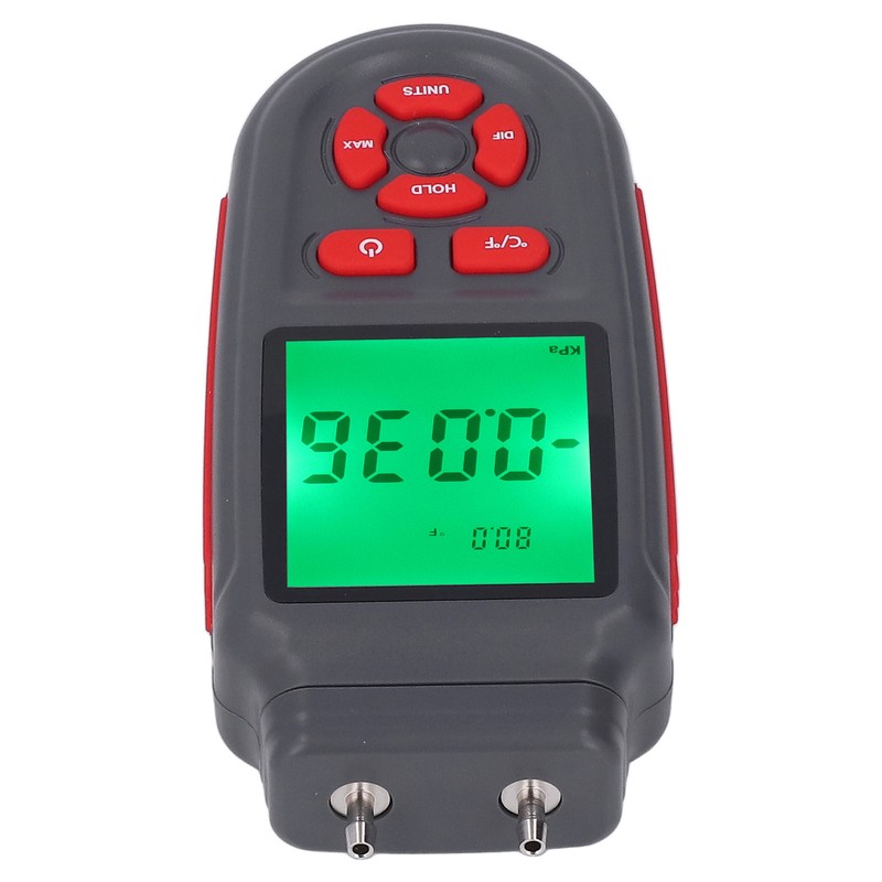 Digital Manometer ABS Shell Handheld High Accuracy HD Display Screen