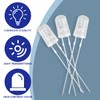 Innfeeltech 100pcs 5mm RGB LED Diode Light DC 3.0~3.4V, 20mA,