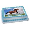 Brown Horse - Edible Cake Topper - 7.5" x 10"