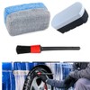 FUKWUNTO Motorcycle Cleaning Kit 11pcs to Clean Motorcycle Engine Tires
