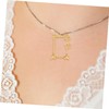 Operitacx Craft Unique Jewelry Metal Frame Photo Frame Bezel Pendants