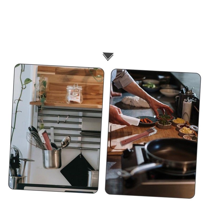 SHOWERORO 2pcs Fish Scale Scrapers Fish Descaler Long Handle Easy