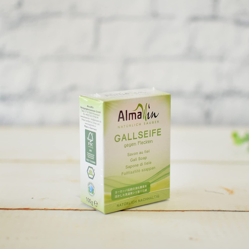 AlmaWin Goal Soap, Stain Removal, Solid Soap, 3.5 oz (100