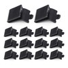 Abeicy 14 Pack Black Shelf Supports Clips, Adjustable Steel Pilaster