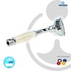 Tecuro Nostalgic Hand Shower 1 Jet Type Chrome Metal Design