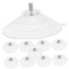 NOLITOY 30pcs Transparent PVC Suction Cups Screw for Secure Holding