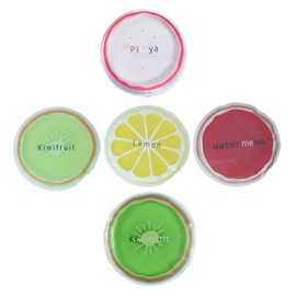 Minkissy 5pcs Mini Fruit Bags Portable Summer Ice Pads for Outdoor Use Reusable Packs for Travel Picnics Random Style Cooling