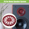 A ABSOPRO 4 Pcs 3" Car Speaker Grille Cover Round