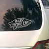 Sticker Town BABY IN THE CAR SURF Surf Baby Car