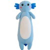 OUKEYI 29.5”/75cm Long newt Plush Pillows Stuffed Animals dinosaur Pillows