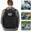 MOZETO Lunch Backpack for Men, Tactical Inspired Double Deck Cooler