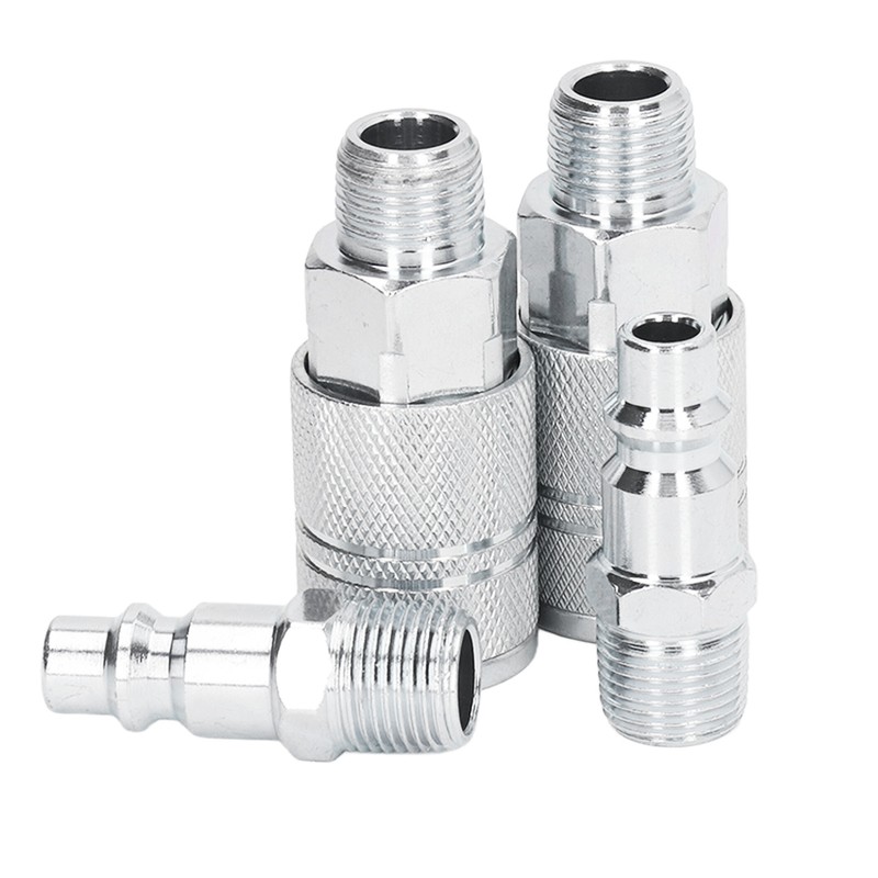 Air Hose Fittings 2 External Connection 2 External Plug 3/8