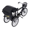 Rickshaw Model Retro Design Decorative Interesting Alloy 3 Wheel Rickshaw