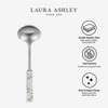 Laura Ashley Stainless Steel Ladle Spoon - 6 oz Capacity