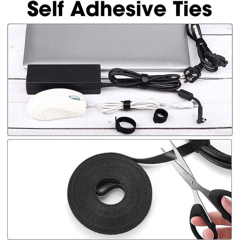 Tiardey 10 x Cable Clip Holder and 2 x 16