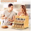 BAMBANG Extra Large Bread Box, Double Layer Bread Box for