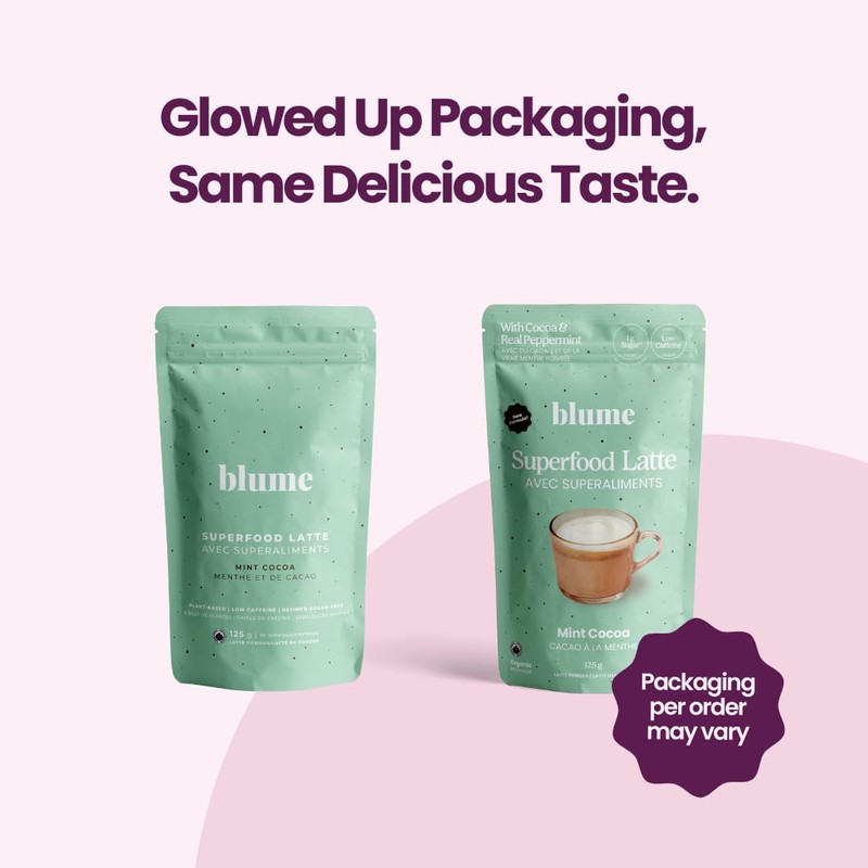 Blume Mint Cocoa Blend - Superfoods latte with Brain Boosting