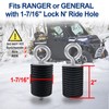 StarknightMT Ranger Tie Down Anchors,UTV Lock and Ride 2" Bed