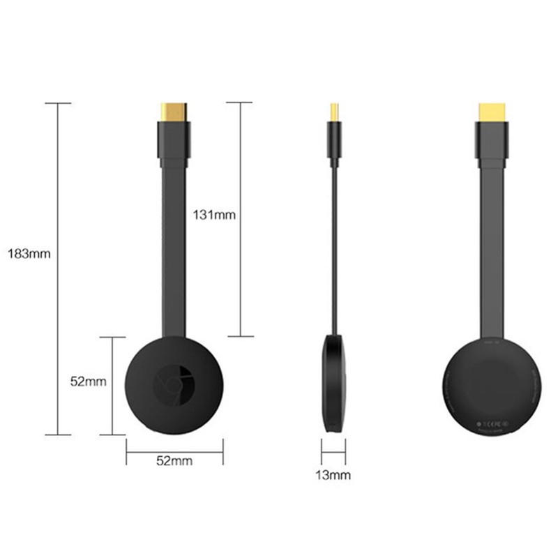 Wireless Display Dongle Adapter HD Multimedia Interface WiFi Screen Mirroring